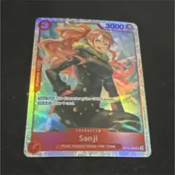 Sanji OP10-006 One Piece Card Game Character Card 3000 Power Holo Standard Size - Image 2