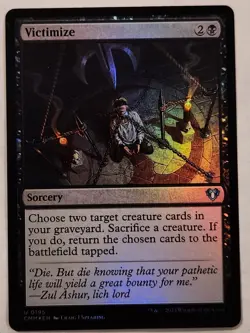 Victimize CMM #195 Uncommon Foil NM+ - Image 1