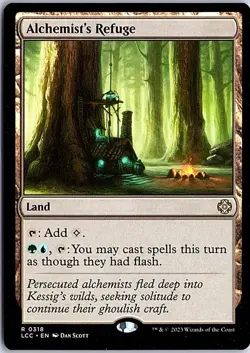 Alchemist's Refuge R Commander: The Lost Caverns of Ixalan 318 LP Magic - Image 1