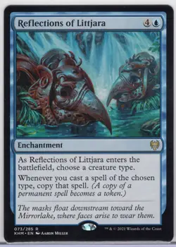 1x Reflections of Littjara - Kaldheim - Near Mint - Image 1