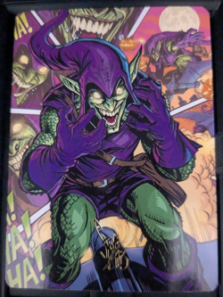 MTG-Marvel Spider-Man Art Series - (49/54) Green Goblin Gold Stamped Signature - Image 1