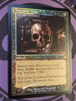 Vampiric Tutor (Retro Frame) Dominaria Remastered Foil - Image 2