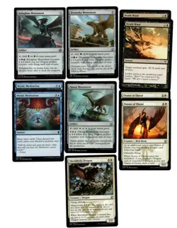 Five Color Dragon Deck - Custom MTG Magic the Gathering Many Rares Ready To Play - Image 3