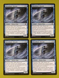 Moonblade Shinobi x4 Modern Horizons 4x Magic the Gathering MTG - Image 1