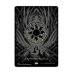 WOTC Phyrexia: All W Plains (Phyrexian) - Full Art (Oil Slick Raised Foil) NM - Image 1
