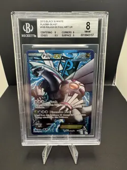 2013 POKEMON BLACK & WHITE PLASMA BLAST #100 FULL ART/PALKIA EX BGS 8 - Image 1