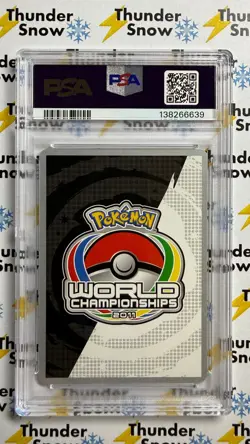 ⚡❄ 2011 Pokemon Promo World Championship Megazone #85 Kingdra PSA 6 - Image 2