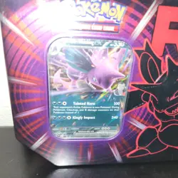 Pokemon TCG Factory Sealed Destined Rivals Team Rocket Tin - Nidoking EX - Image 5