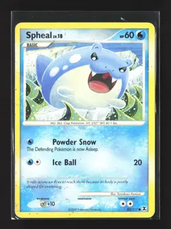 Pokemon Rising Rivals #82/111 Common Spheal - Image 1