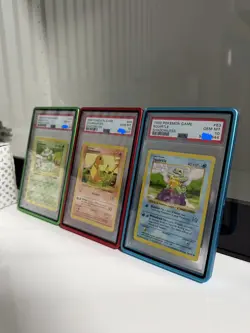 Pokemon Starters 1999 Base Set Shadowless PSA 10 - Bulbasaur Charmander Squirtle - Image 2