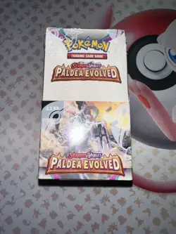 Pokemon TCG Scarlet & Violet Paldea Evolved Half Booster Box 18 Packs (sealed) - Image 2