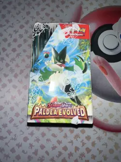 Pokemon TCG Scarlet & Violet Paldea Evolved Half Booster Box 18 Packs (sealed) - Image 3