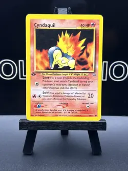 Cyndaquil - 1st Edition - 56/111 Neo Genesis - Pokemon TCG - 2000 Regular LP - Image 2