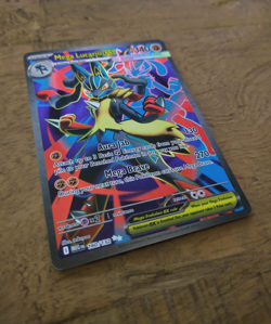 Mega Lucario EX 160/132 ME01 Mega Evolution Pokemon TCG Full Art Mint NM - Image 2