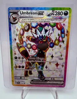 Umbreon EX 176 Black Star Promo Prismatic Evolutions Pokemon 2025 - Image 1