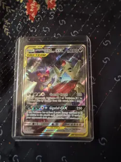 MEGA SABLEYE & TYRANITAR GX 226/236 ALTERNATE FULL ART UNIFIED MINDS POKEMON - Image 2