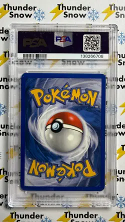 ⚡❄ 2005 Pokemon Emerald #29 Grumpig Reverse Foil Stamp PSA 8 - Image 2