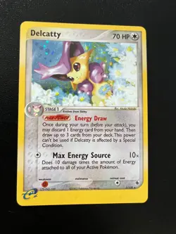 Pokemon Delcatty Holo ex Ruby & Sapphire 5/109 Light Play - Image 1