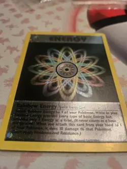 Pokemon TCG Rainbow Energy Holo League Promo Bleed Error LP - Image 4