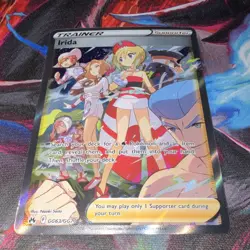 Pokemon Irida Full Art Ultra Rare Holo GG63/GG70 Crown Zenith Trainer TCG - Image 1