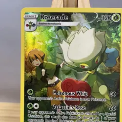 Pokemon TCG Roserade Lost Origin Trainer Gallery TG02/TG30 Holo Ultra Rare - Image 2