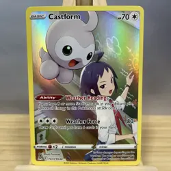 Pokemon TCG Castform Lost Origin Trainer Gallery TG11/TG30 Holo Ultra Rare NM - Image 1
