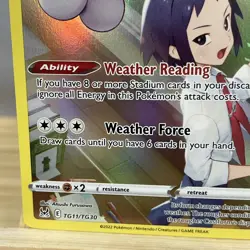 Pokemon TCG Castform Lost Origin Trainer Gallery TG11/TG30 Holo Ultra Rare NM - Image 5