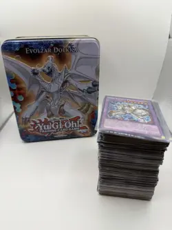 Vintage YuGiOh lot 1996 Mixed Cond 250 Base And Halos w 2012 Collectible G2U - Image 1