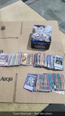 Vintage YuGiOh lot 1996 Mixed Cond 250 Base And Halos w 2012 Collectible G2U - Image 3