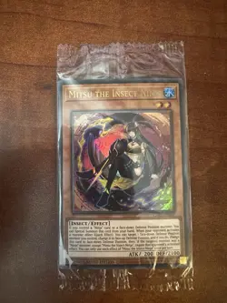 Yu-Gi-Oh Mitsu the Insect Ninja Lost Art LART-EN061 Hologram SEALED - Image 1