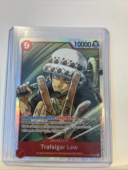 Trafalgar Law SR OP14-009 Japanese ONE PIECE Card Seven Heroes of the Blue Sea - Image 2