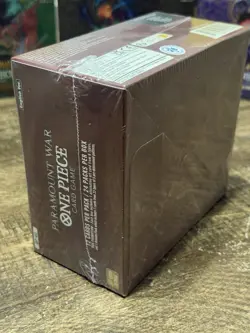 One Piece TCG Paramount War OP-02 Booster Box Red Bottom English Sealed New - Image 3
