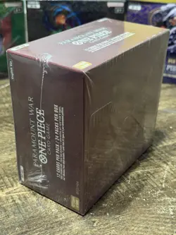 One Piece TCG Paramount War OP-02 Booster Box Red Bottom English Sealed New - Image 4