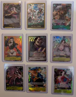 ONE PIECE TCG CARD LOT | 9 CARDS | OP-14/ST-29/OP-05 - Image 1