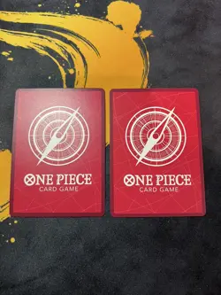 One Piece TCG- Alt Art Leader Lot - Dragon OP07-001 & Hannyabal EB01-021 - Image 5
