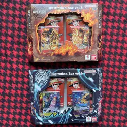 One Piece Illustration Box Bundle Vol.5 & Vol.6 | New Sealed TCG CCG anime - Image 1