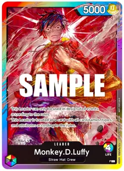 Monkey.D.Luffy (Leader Pack) (Sealed Battle 2023 Vol. 1) - One Piece Promo NM+ - Image 1