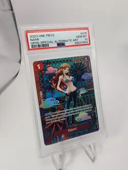 PSA 10 GEM MINT Nami SP OP01-016 OP05 Awakening of the New Era One Piece - Image 2