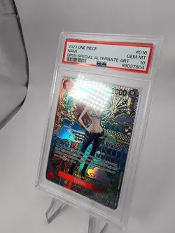 PSA 10 GEM MINT Nami SP OP01-016 OP05 Awakening of the New Era One Piece - Image 3