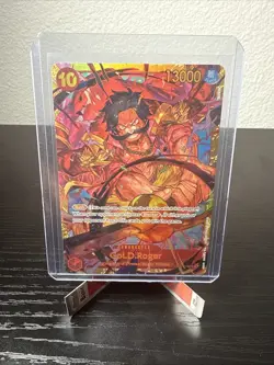 One Piece CCG Gol.D.Roger SEC OP09-118 - Emperors In The New World English NM - Image 1
