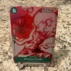 One Piece Monkey D Luffy P-061 Promo Card Mint NM Condition - Image 2
