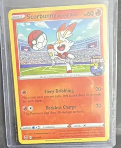 Pokemon TCG Scorbunny on the Ball Futsal Promo Cards English 2020 - Image 2