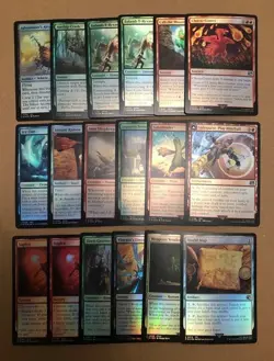Final Fantasy Magic the Gathering - Lot of 18 Foil Cards - Wizards of the Coast - Image 1