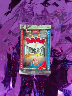 Pokemon Funskool Thunderbolt Lickitung card Pack - Image 1