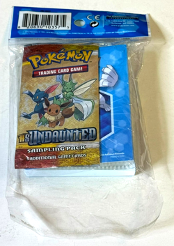 Pokemon TCG H&S Undaunted 3 Card Pack with Mini-Collector's Binder OOP Rare 2010 - Image 1