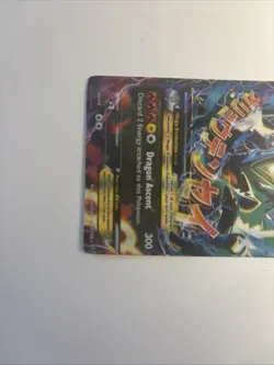 M Rayquaza EX 61/108 Full Art Ultra Rare XY Roaring Skies NM 2015 Pokemon Card - Image 4