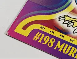 Murkrow # 198 - LP - 1999 Topps Johto Series 1 Pokemon Card $2 Flat Shipping - Image 4