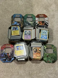 Pokemon Card Tin Collection (1000+) - Regulars, Reverse holos, Rares - Lot LP-NM - Image 3
