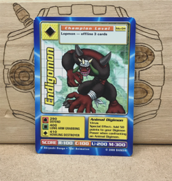 Endigomon Mo-04 | Digimon Movie Promo Card | Digi-Battle Series | Bandai 2000 - Image 1