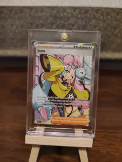 Pokemon TCG Iono Holo Ultra Rare Full Art Paldea Evolved Card 254/193 Near Mint - Image 1
